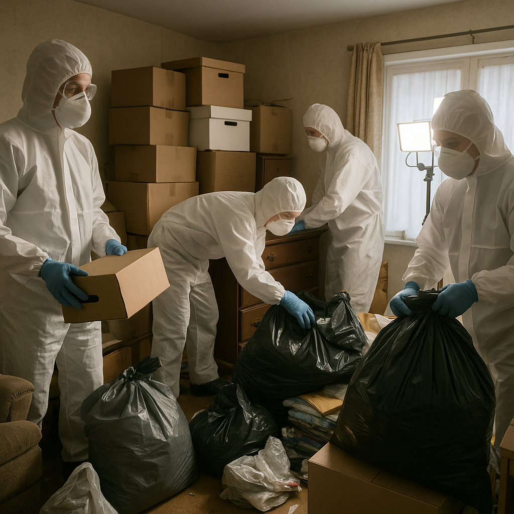 Nettoyage de logements insalubres et syndrome de Diogène